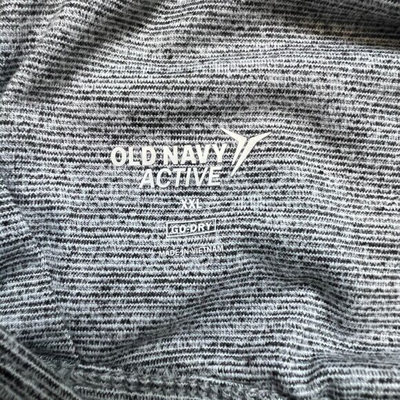 Old Navy Active Light Support Strappy V-Neck Sports Bra Size XXL Gray - Picture 5 of 8
